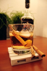 Ginger kaneel cocktail