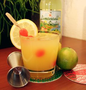 Sour Cocktails - Limoncello Sour