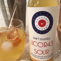 Licor Sour craft cocktail